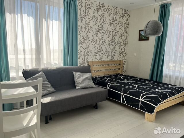 

Квартира-студия, 35 м², 2 кровати