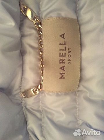 Пуховое пальто marella пуховик