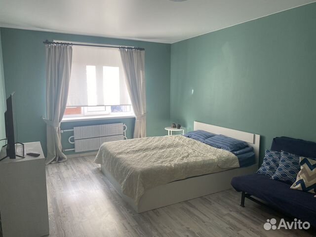 

1-к. квартира, 37 м², 2 кровати