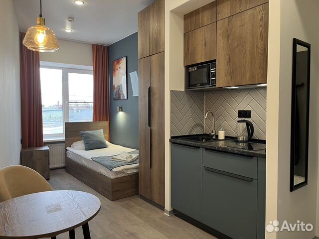 

Квартира-студия в апарт-отеле, 14,3 м², 3/7 эт.