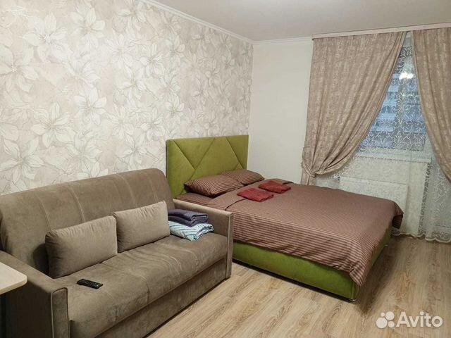

Квартира-студия, 35 м², 2 кровати