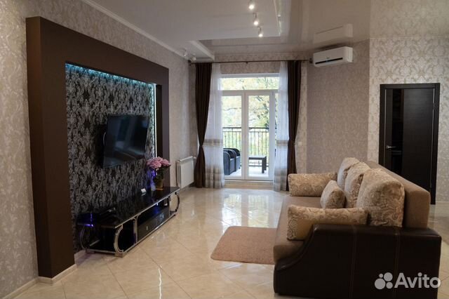 

1-к. квартира, 80 м², 2 кровати