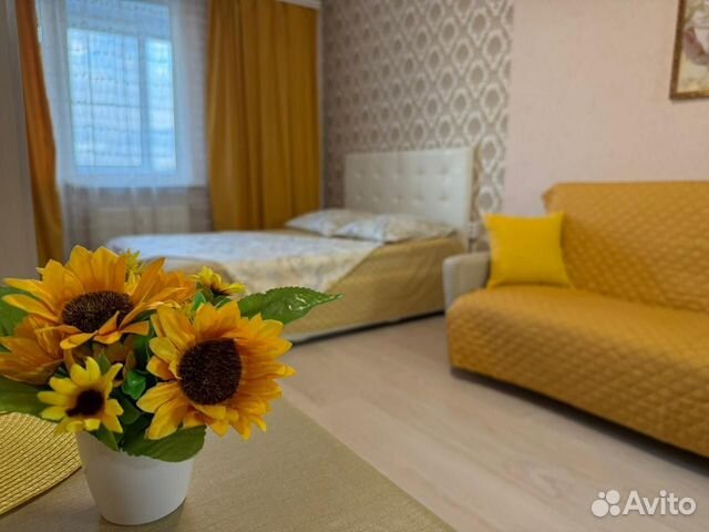 

Квартира-студия, 32 м², 2 кровати