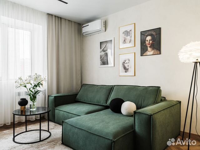 

2-к. квартира, 55 м², 3 кровати