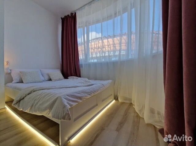 

Квартира-студия, 27 м², 2 кровати