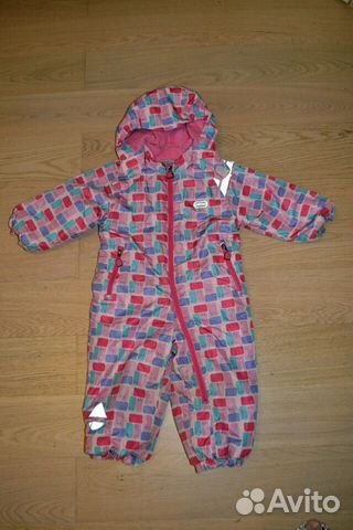 Зимний комбинезон Barkito, 92 р-р + шапка