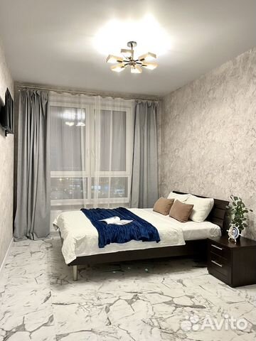 

1-к. квартира, 42 м², 4 кровати