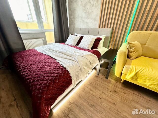 

1-к. квартира, 41,1 м², 2 кровати