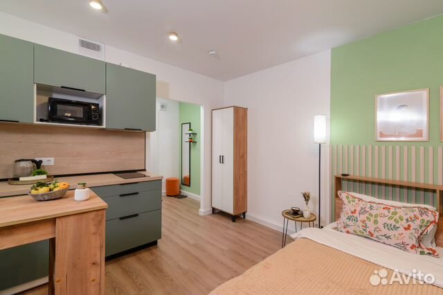 

Квартира-студия, 22 м², 1 кровать