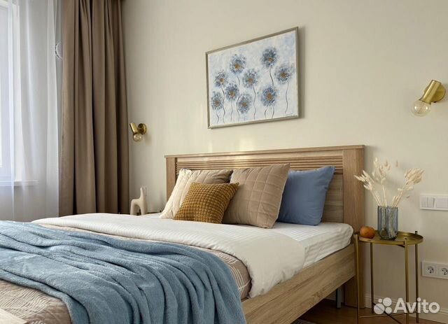 

Квартира-студия, 42 м², 1 кровать