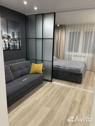 

1-к. квартира, 45 м², 2 кровати