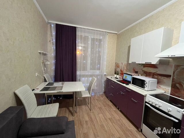 

1-к. квартира, 38 м², 2 кровати