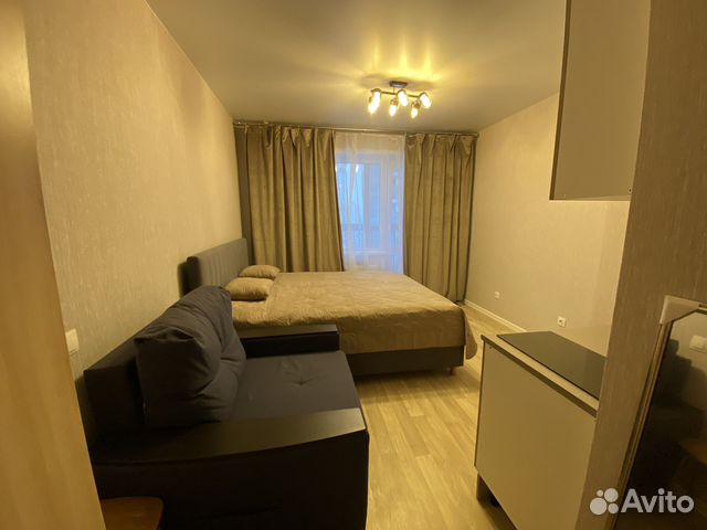 

Квартира-студия, 25 м², 2 кровати