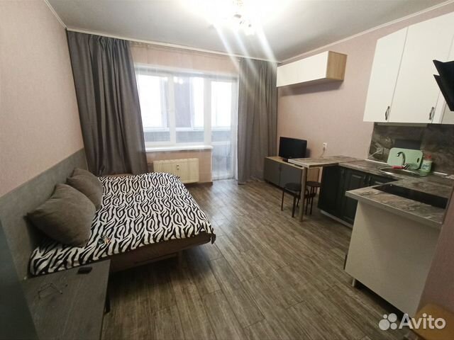 

Квартира-студия, 25 м², 2 кровати