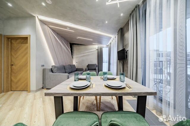 

1-к. квартира, 53 м², 3 кровати