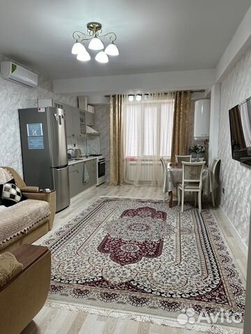 

2-к. квартира, 50 м², 2 кровати