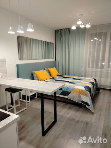 

Квартира-студия, 25 м², 2 кровати