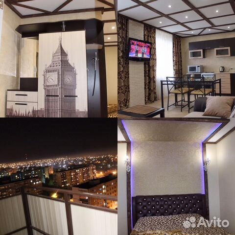 

Квартира-студия, 43 м², 2 кровати