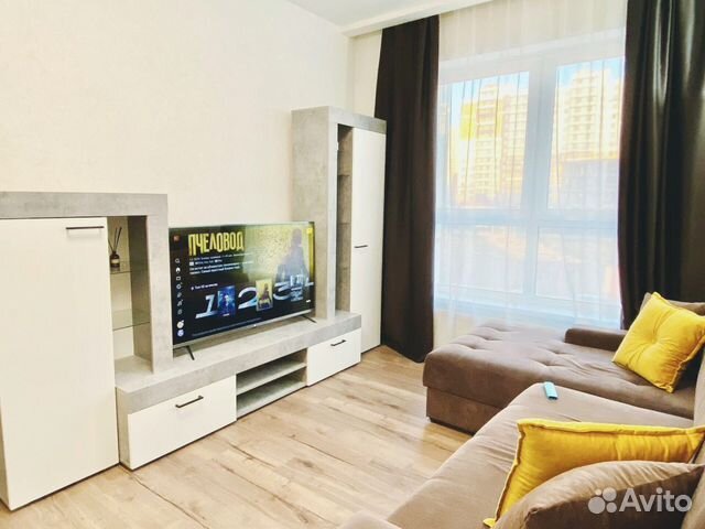 

1-к. квартира, 41 м², 3 кровати