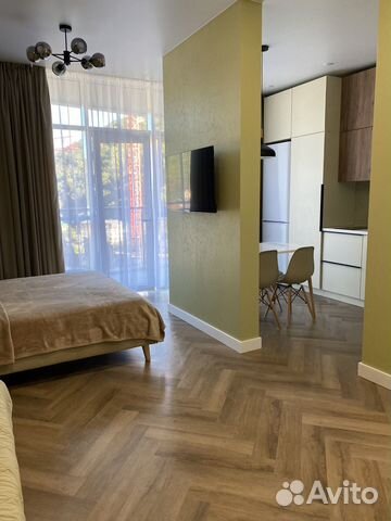 

Квартира-студия, 27 м², 2 кровати