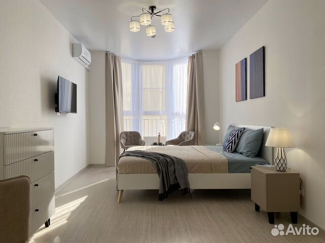 

1-к. квартира, 40 м², 3 кровати