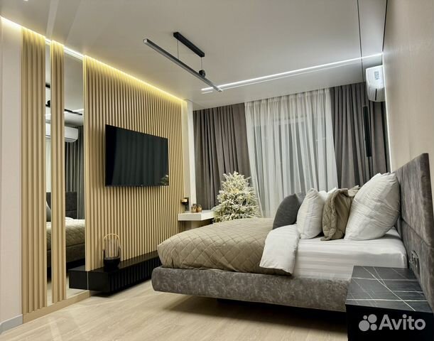 

1-к. квартира, 46 м², 2 кровати