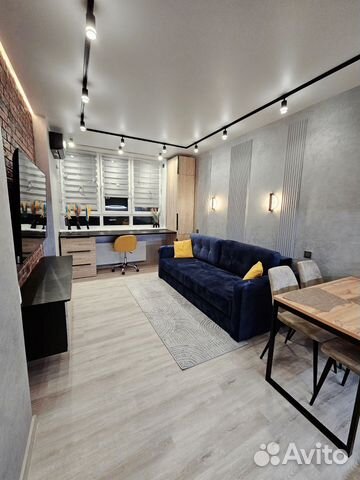 

1-к. квартира, 46 м², 2 кровати