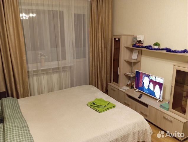 

1-к. квартира, 34 м², 2 кровати