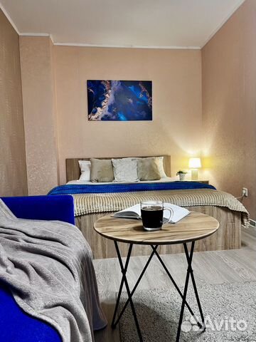 

1-к. квартира, 42 м², 2 кровати