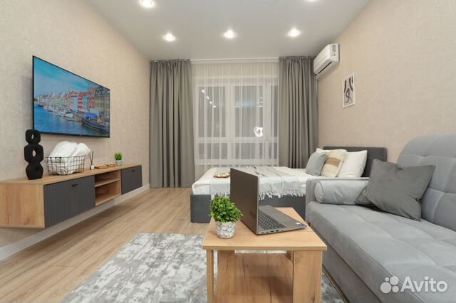 

1-к. квартира, 50 м², 2 кровати