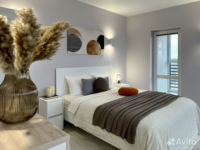

1-к. квартира, 60 м², 2 кровати