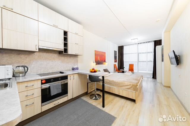 

Квартира-студия, 25 м², 1 кровать