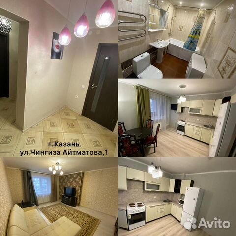 

1-к. квартира, 42 м², 3 кровати