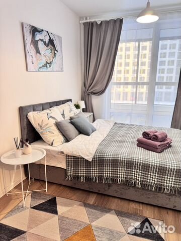

1-к. квартира, 32 м², 2 кровати