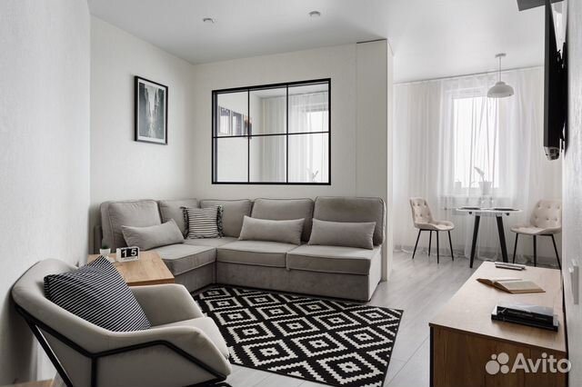 

1-к. квартира, 38 м², 2 кровати