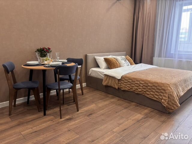 

Квартира-студия, 28 м², 1 кровать