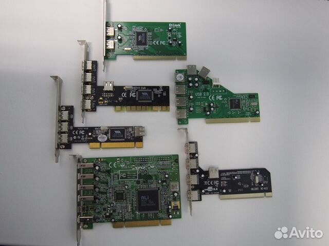 Контроллер USB на PCI шину 6шт портов USB 2.0 Контроллер USB на PCI шину 6шт портов USB 2.0