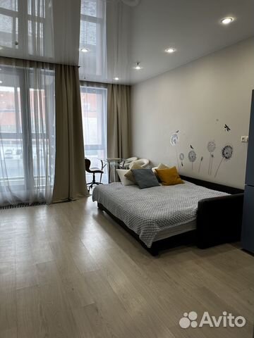 

Квартира-студия, 33 м², 1 кровать
