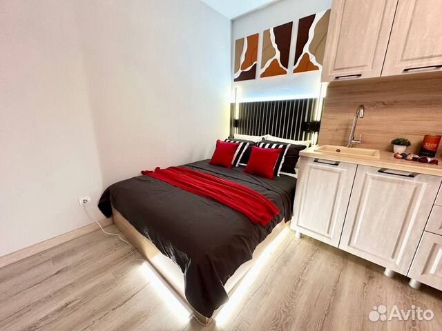 

Квартира-студия, 33,2 м², 2 кровати