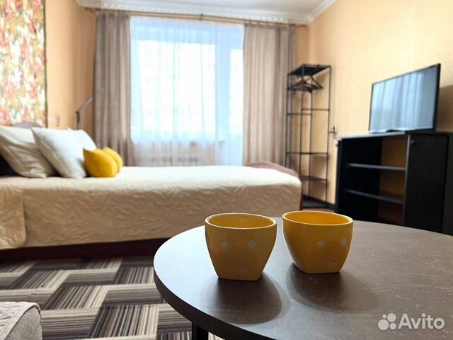 

1-к. квартира, 38 м², 2 кровати