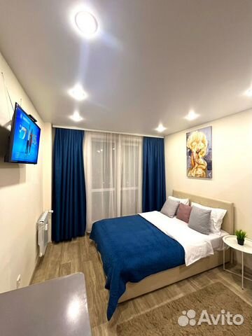 

Квартира-студия, 30 м², 1 кровать