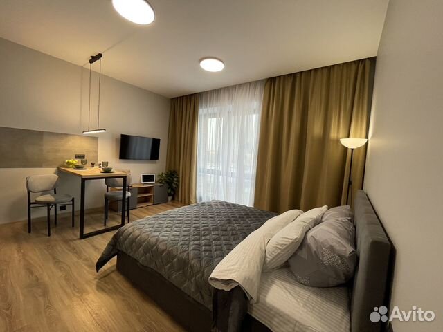 

Квартира-студия, 30 м², 2 кровати