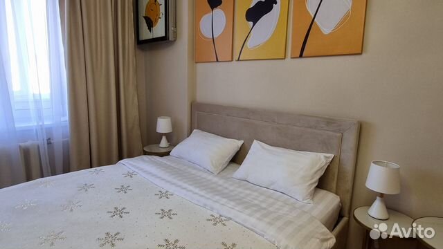 

1-к. квартира, 38 м², 2 кровати