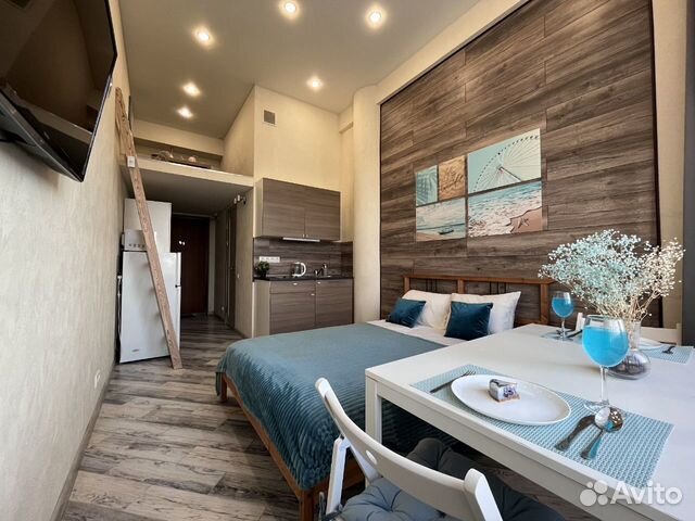 

Квартира-студия, 23 м², 1 кровать