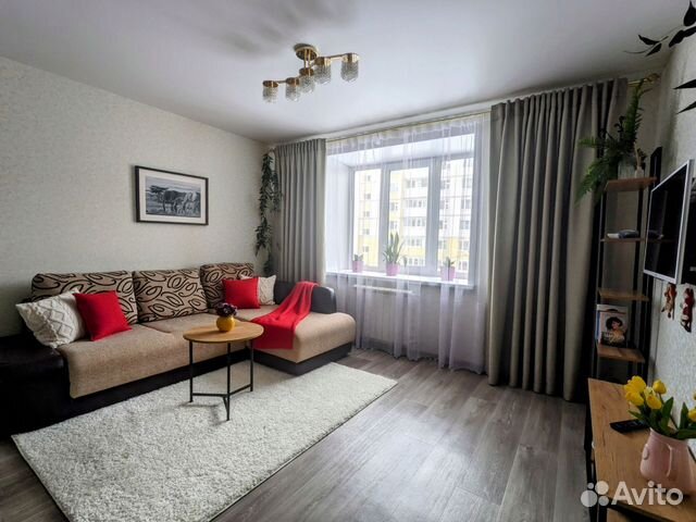 

1-к. квартира, 36 м², 2 кровати