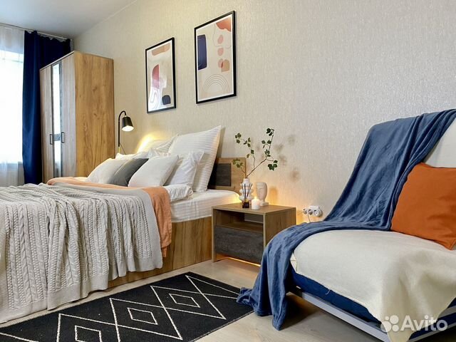 

1-к. квартира, 35 м², 2 кровати