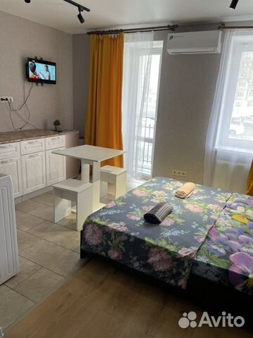 

Квартира-студия, 30 м², 1 кровать