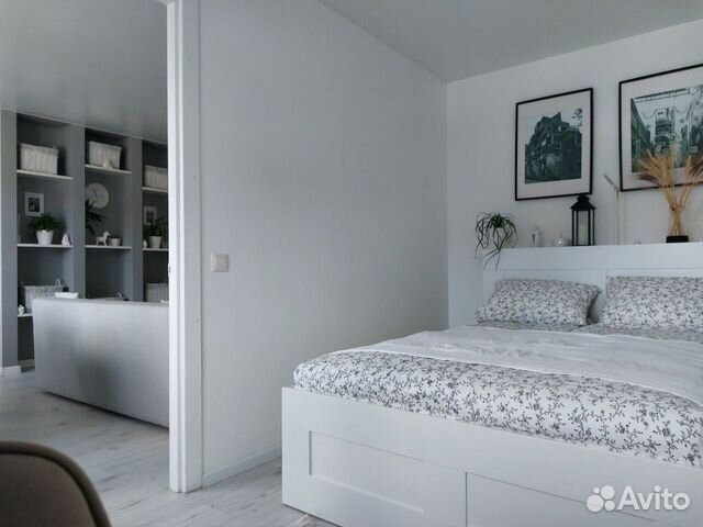 

1-к. квартира, 44,5 м², 1 кровать