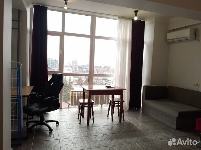 

Квартира-студия, 33 м², 2 кровати