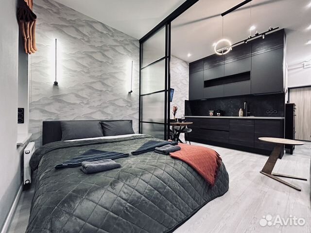 

Квартира-студия, 30 м², 2 кровати